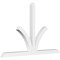 Ekena Millwork Richland Architectural Grade PVC Gable Bracket, 84"W x 52 1/2"H x 4"D x 4"F, 15/12 Pitch GBP084X53X0404RIC00 - alternate 1